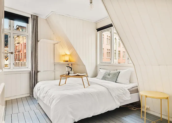 Live In Historic Building - View To Bryggen Lejlighed *