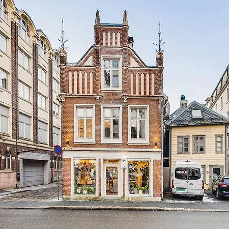 Live In Historic Building - View To Bryggen Apartmán Bergen