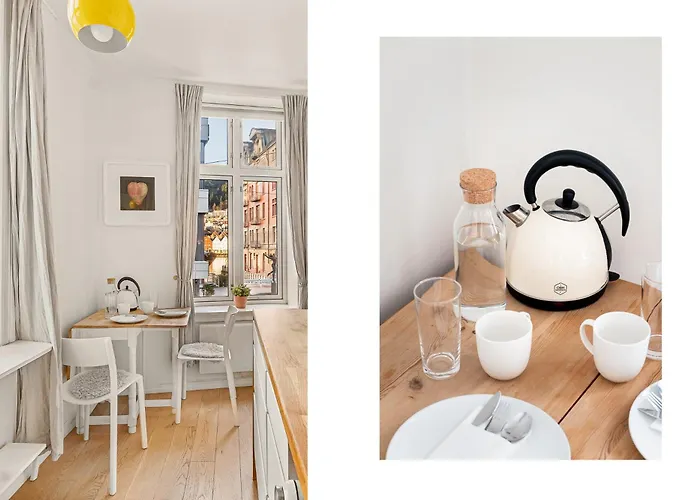 Apartment Live In Historic Building - View To Bryggen