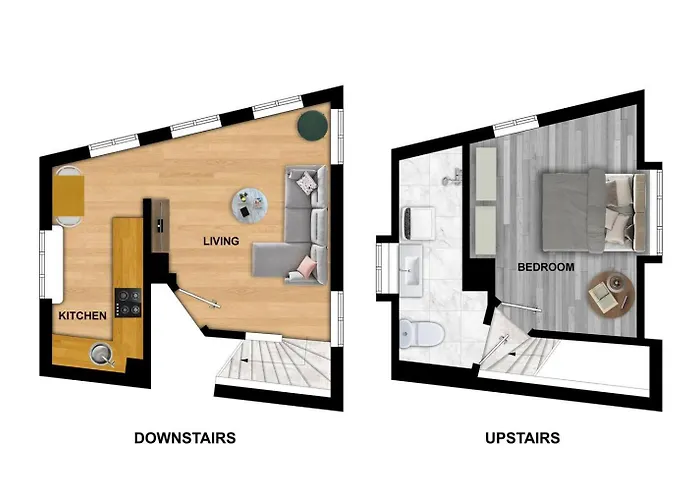 Live In Historic Building - View To Bryggen